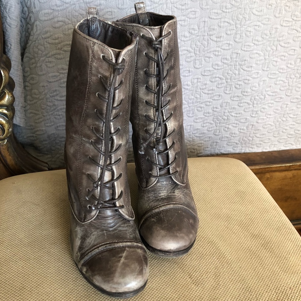 All Saints Leather Boots